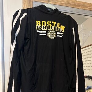 Boston Bruins Large Lightweight Hooded Onesie